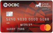 OCBC Great Eastern Cashflo Credit Card