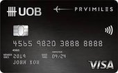 UOB PRVI Miles Visa Credit Card