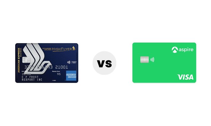 Amex Singapore Airlines Business Credit Card vs Aspire Corporate Card