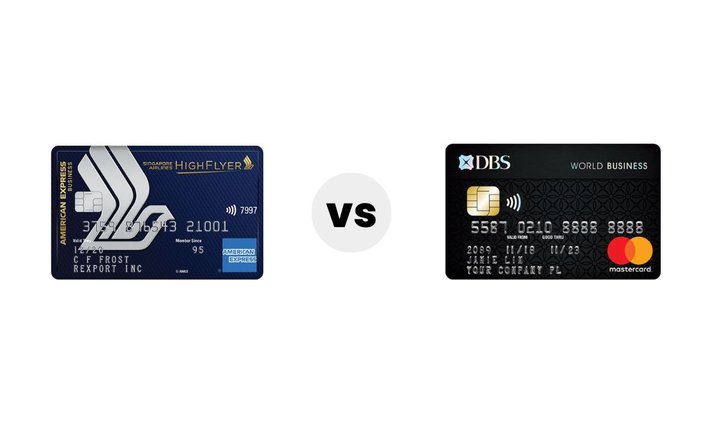 Amex Singapore Airlines Business Credit Card vs DBS World Business Card