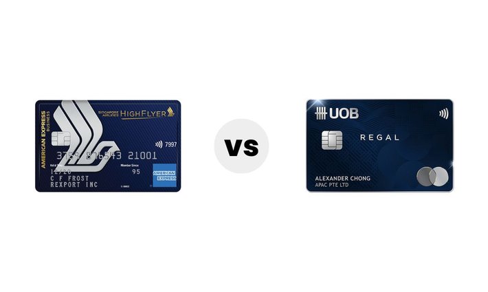 Amex Singapore Airlines Business Credit Card vs UOB Regal Business Metal Card